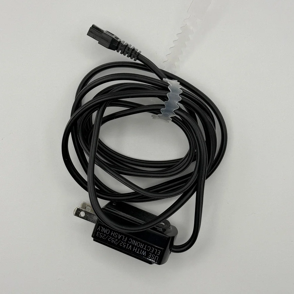 Vivitar SB-1 AC Cord for V152‎ 252 253 Electronic Flash Dual Voltage 120V 220V
